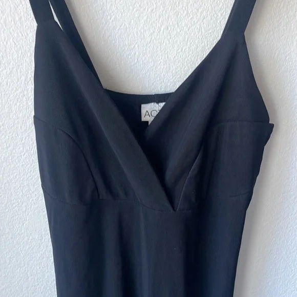 Active USA dress size small black stretch spaghetti strap baddie style - Picture 4 of 10